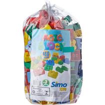 Blocos de Montar Magic BLOCK 140 Peças Coloridas Simo TOYS Blocos de Montar Magic BLOCK 140 Peças Coloridas Simo TOYS