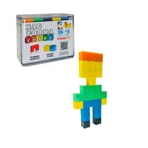 Blocos de Montar Magnéticos Magforma Cubos 36 peças Blocos de Montar Magnéticos Magforma Cubos 36 peças