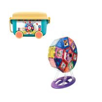 Blocos de Montar Magnéticos Magforma Roda Gigante 58 peças Blocos de Montar Magnéticos Magforma Roda Gigante 58 peças