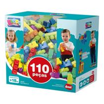 BLOCOS DE MONTAR MAIS BLOCOS ll 110PECAS - DISMAT BLOCOS DE MONTAR MAIS BLOCOS ll 110PECAS - DISMAT