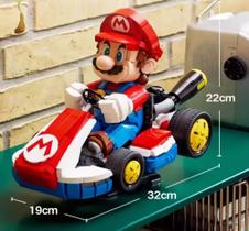 Blocos de montar Mario kart 1972 peças