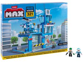 Blocos de Montar Max Adventure Police Station