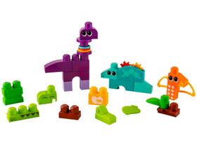 Blocos de Montar MEGA BLOKS Dinossauros Brincalhões 24 Peças Blocos de Montar MEGA BLOKS Dinossauros Brincalhões 24 Peças