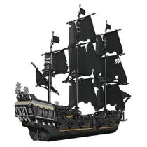 Blocos de Montar Miabrixbrix Navio Pérola Negra 76 cm Blocos de Montar Miabrixbrix Navio Pérola Negra 76 cm