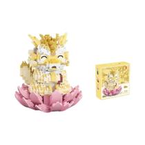 Blocos De Montar Micro Partículas Dança Do Leão Ano Do Dragão Decoração De Mesa Ano Novo Chinês Blocos De Montar Micro Partículas Dança Do Leão Ano Do Dragão Decoração De Mesa Ano Novo Chinês