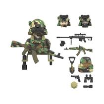 Blocos De Montar Militares SWAT Forças Especiais Soldado Comando Polícia Da Cidade Mini Figuras De