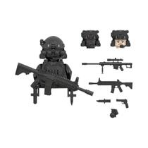 Blocos De Montar Militares SWAT Forças Especiais Soldado Comando Polícia Da Cidade Mini Figuras De