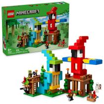 Blocos de Montar - Minecraft - As Casas dos Papagaios LEGO DO BRASIL Blocos de Montar - Minecraft - As Casas dos Papagaios LEGO DO BRASIL