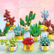 Blocos de Montar Mini Plantas DIY Sortido Domni Blocos de Montar Mini Plantas DIY Sortido Domni