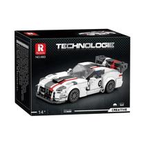 Blocos De Montar Modelo De Carro De Corrida Urbano 379 Peças, Veículo Esportivo, Enfeites De Mesa,