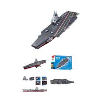 Blocos De Montar Modelo De Navio De Guerra Para Meninos, Brinquedo Presente Sluban, Novos Blocos De