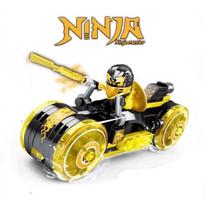 Blocos De Montar Moto Chocking Hard Cole Ninjago