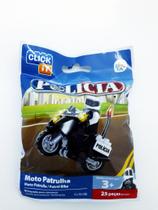 Blocos de Montar MOTO Patrulha 25 pçs Click It - PlayCis