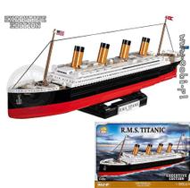Blocos De Montar Navio Titanic Edição Luxo Cobi 960 Pçs