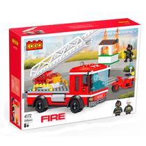 Blocos de Montar NeoTown Resgate dos Bombeiros 260 pçs 4172 - COGO Dorémi Blocos de Montar NeoTown Resgate dos Bombeiros 260 pçs 4172 - COGO Dorémi