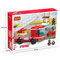 Blocos de Montar NeoTown Resgate dos Bombeiros 260 pçs 4172 - COGO Dorémi Blocos de Montar NeoTown Resgate dos Bombeiros 260 pçs 4172 - COGO Dorémi