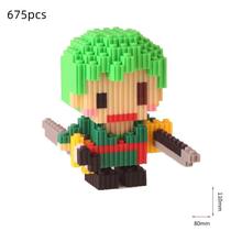 Blocos de Montar One Piece - Roronoa Zoro Blocos de Montar One Piece - Roronoa Zoro