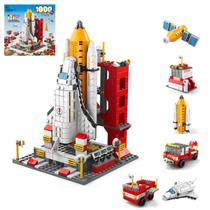 Blocos de Montar Ônibus Espacial 1000 Peças 6 em 1 Blocos de Montar Ônibus Espacial 1000 Peças 6 em 1