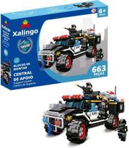 Blocos de Montar Operações Especiais Central De Apoio 663 peças Xalingo