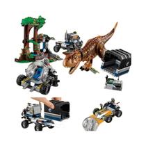 Blocos De Montar Para Crianças Carnotaurus Gyrosphere Escape 75929 Brinquedos Do Parque Do Mundo Dos