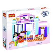 Blocos de Montar Pet House 107 pçs 3023-2 - COGO Dorémi