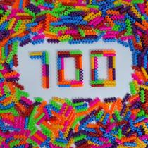 Blocos de Montar Pinos Encantados 100 Pçs Brinquedo Infantil Blocos de Montar Pinos Encantados 100 Pçs Brinquedo Infantil