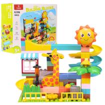 Blocos de Montar Pista da Girafa 99 Peças - Castela Blocos de Montar Pista da Girafa 99 Peças - Castela