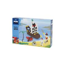 Blocos De Montar Plus Plus Mini Basic Pirates 360 Peças