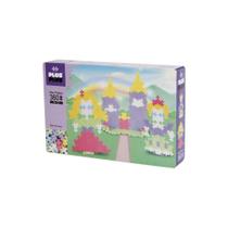 Blocos De Montar Plus Plus Mini Pastel Castle 360 Peças