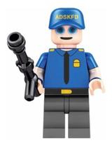 Blocos De Montar Polícia Five Nights At Freddy Animatronico - Mega Block Toys