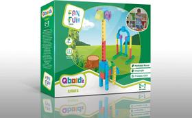 Blocos De Montar - Qboidz - Girafa - Fanfun