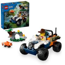 Blocos de Montar - Quadriciclo Explorador Da Selva Da Missao Do Panda-Vermelho LEGO DO BRASIL