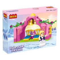 Blocos de Montar Quarto Encantado 109 pçs 3099-6 - COGO Dorémi