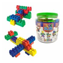 Blocos De Montar Slim Educativos 96 Pçs Luctoys 004 Blocos De Montar Slim Educativos 96 Pçs Luctoys 004