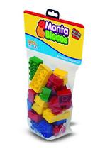 Blocos De Montar Solapa Com 48 Peças Ref 187 Kepler