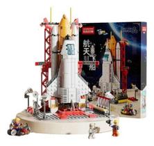 Blocos De Montar Space Shuttle Construção Foguete Espacial - bloxi
