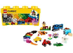 Blocos De Montar Super Caixa de Construção Criativa Lego Classic Com 484 Peças Sortidas - LEGO IDEAS - 10696