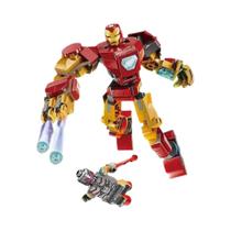 Blocos De Montar Super-Heróis Vingadores Thor Homem De Ferro Thanos Figura De Ação Modelo De