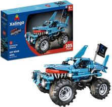 Blocos de Montar Super Maquina Off Road Azul 305 peças Xalingo