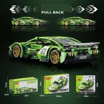 Blocos De Montar Supercars Fricção 385 Pçs Bloxi