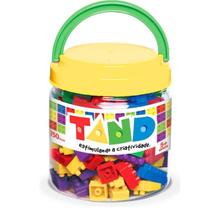 Blocos De Montar Tand 150 Peças/ Pote: Construa, crie e divirta-se sem parar já!