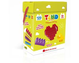 Blocos de Montar - Tand Kids - Baú 120 peças