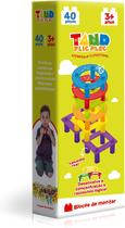 Blocos de Montar Tand Plic Plec 40 Pçs Pedagógico - Toyster