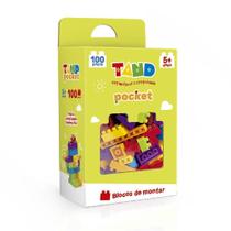 Blocos de Montar Tand Pocket 100 Peças - Toyster Blocos de Montar Tand Pocket 100 Peças - Toyster