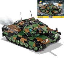 Blocos De Montar Tanque Alemão Leopard 2A5 Cobi 945 pçs
