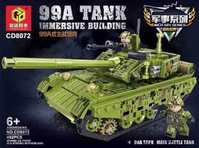 Blocos De Montar Tanque Militar Chinês 99A 492 Pçs