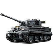 Blocos de Montar Tanque Pesado Tiger 1:28 Toy Player 1668 Peças Blocos de Montar Tanque Pesado Tiger 1:28 Toy Player 1668 Peças