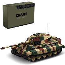 Blocos de Montar Tanque Pesado Tiger II DUANT 1780 peças Blocos de Montar Tanque Pesado Tiger II DUANT 1780 peças