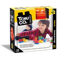 Blocos De Montar Tchuco Blocks 33pçs Samba Toys Blocos De Montar Tchuco Blocks 33pçs Samba Toys