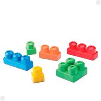 Blocos De Montar Tchuco Blocks 77 Peças 0244 - Samba Toys
